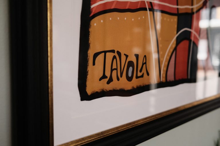 Tavola Inside Branded Artwork